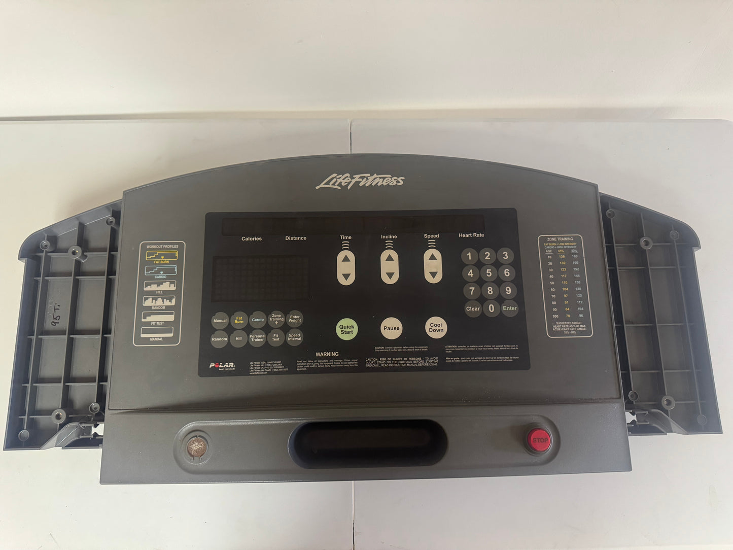 Life Fitness 95Ti Console Assembly