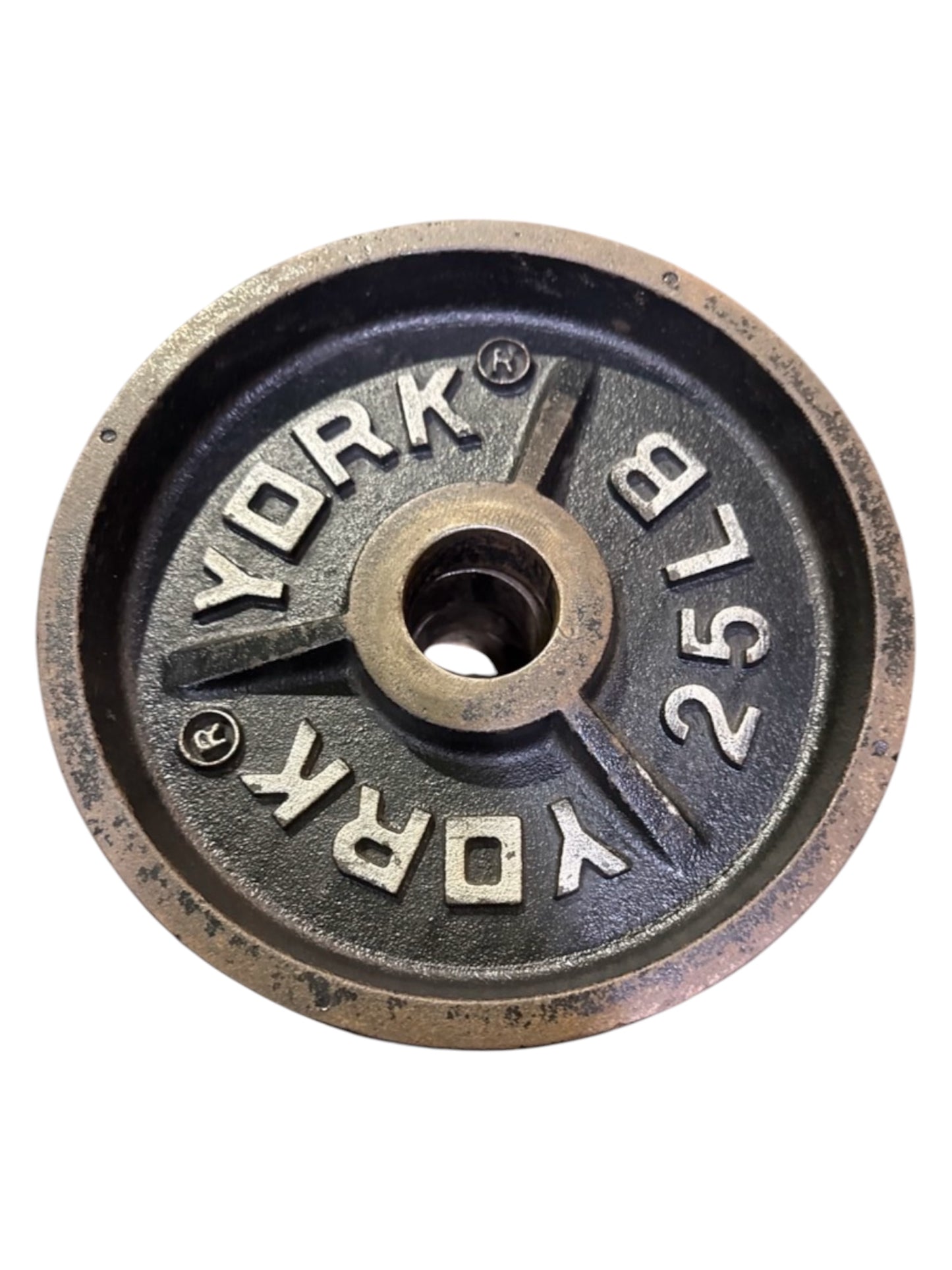 York Barbell Olympic Steel Plate 25lb