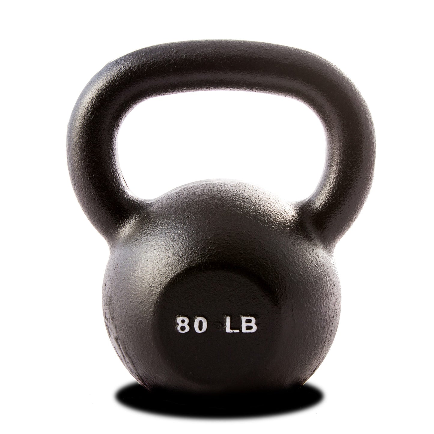 York Barbell Kettlebell Rack With 5-80lb Kettlebell Set