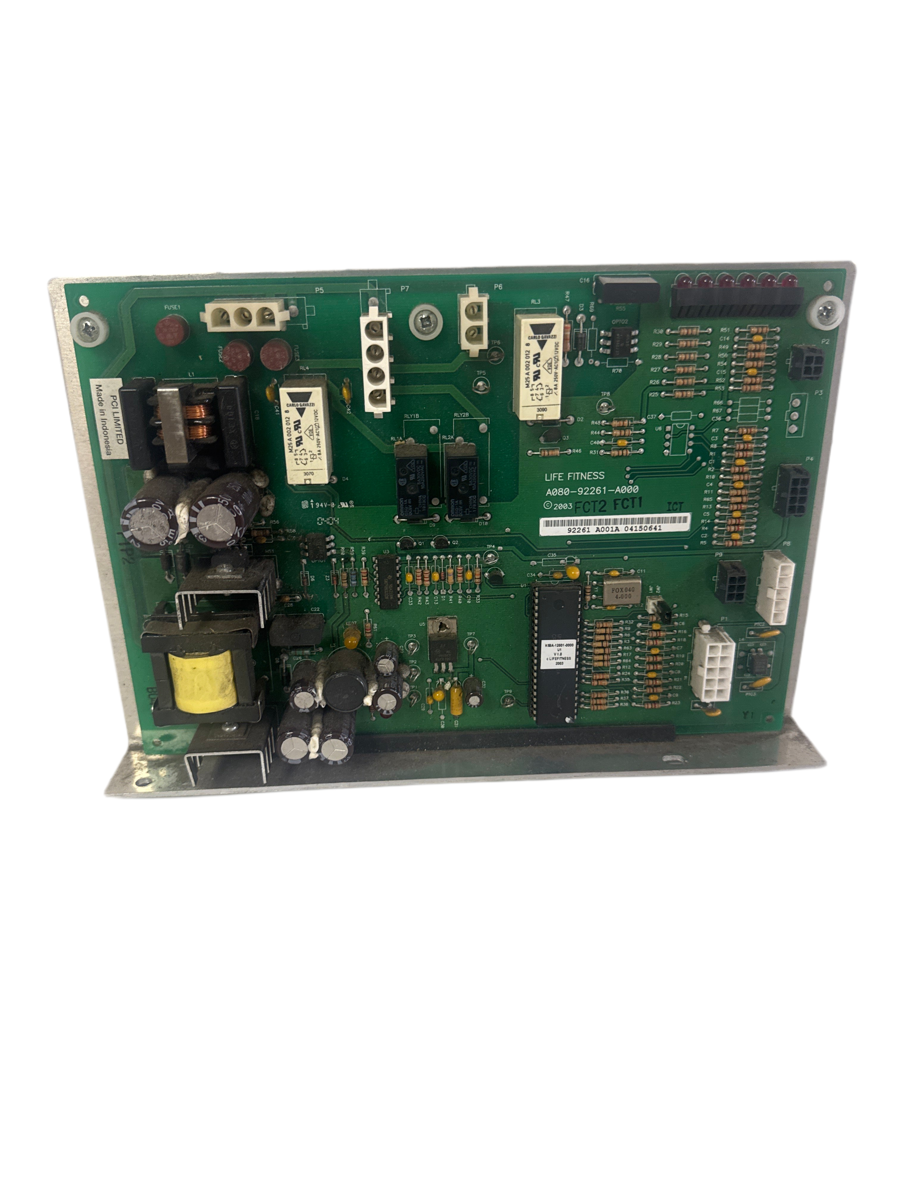 Life Fitness Wax Lift Board Set – OEM (Used)