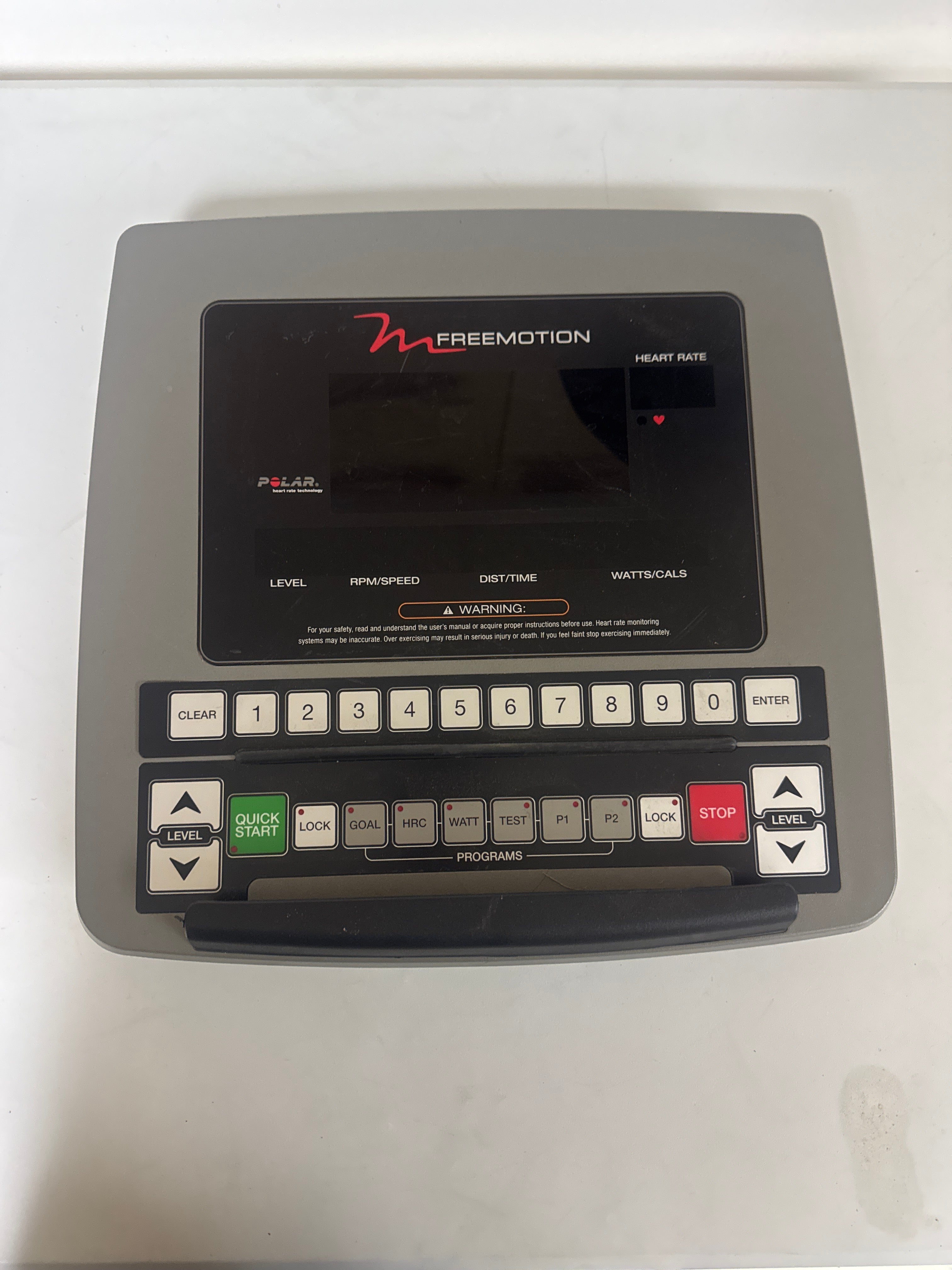 FreeMotion E10.6 Elliptical Console (Used)