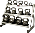 York Barbell Kettlebell Rack