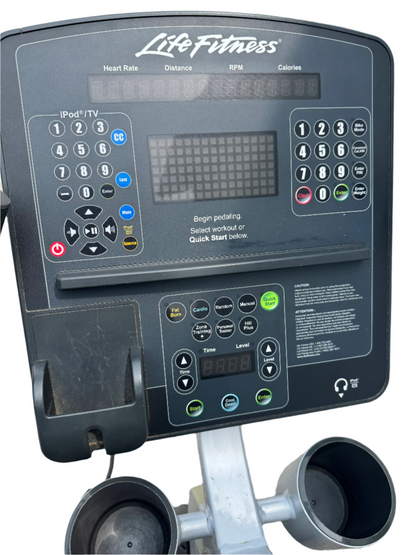 Life Fitness CLSC Upright Bike (Mechanically Refurbished)