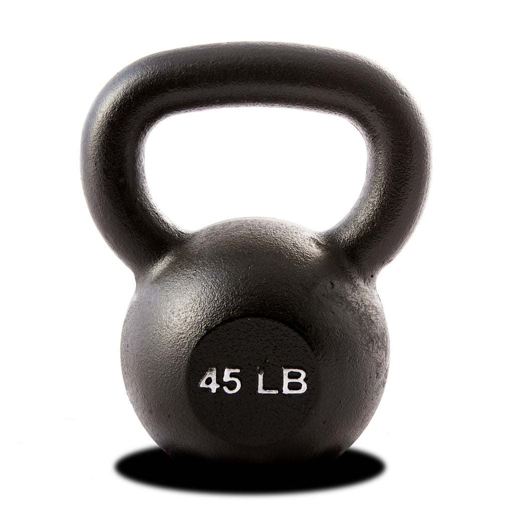 York Barbell Kettlebell Rack With 5-80lb Kettlebell Set