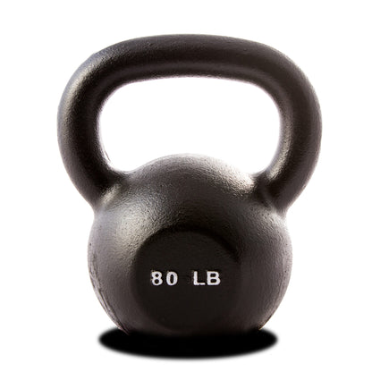 York Barbell Kettlebell Rack With 5-80lb Kettlebell Set